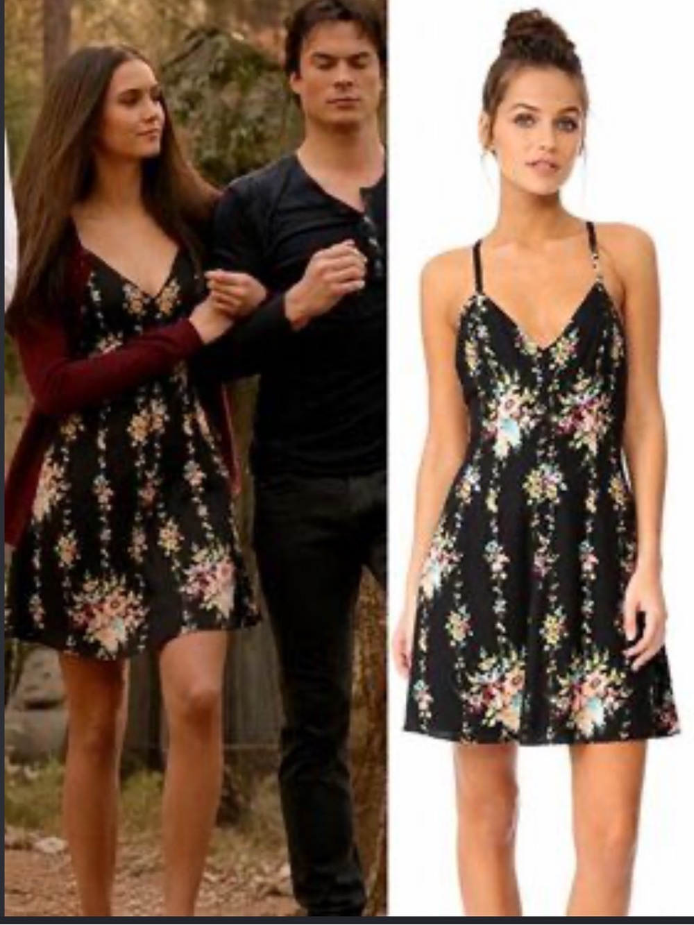 Alice and Olivia adjustable dress.
